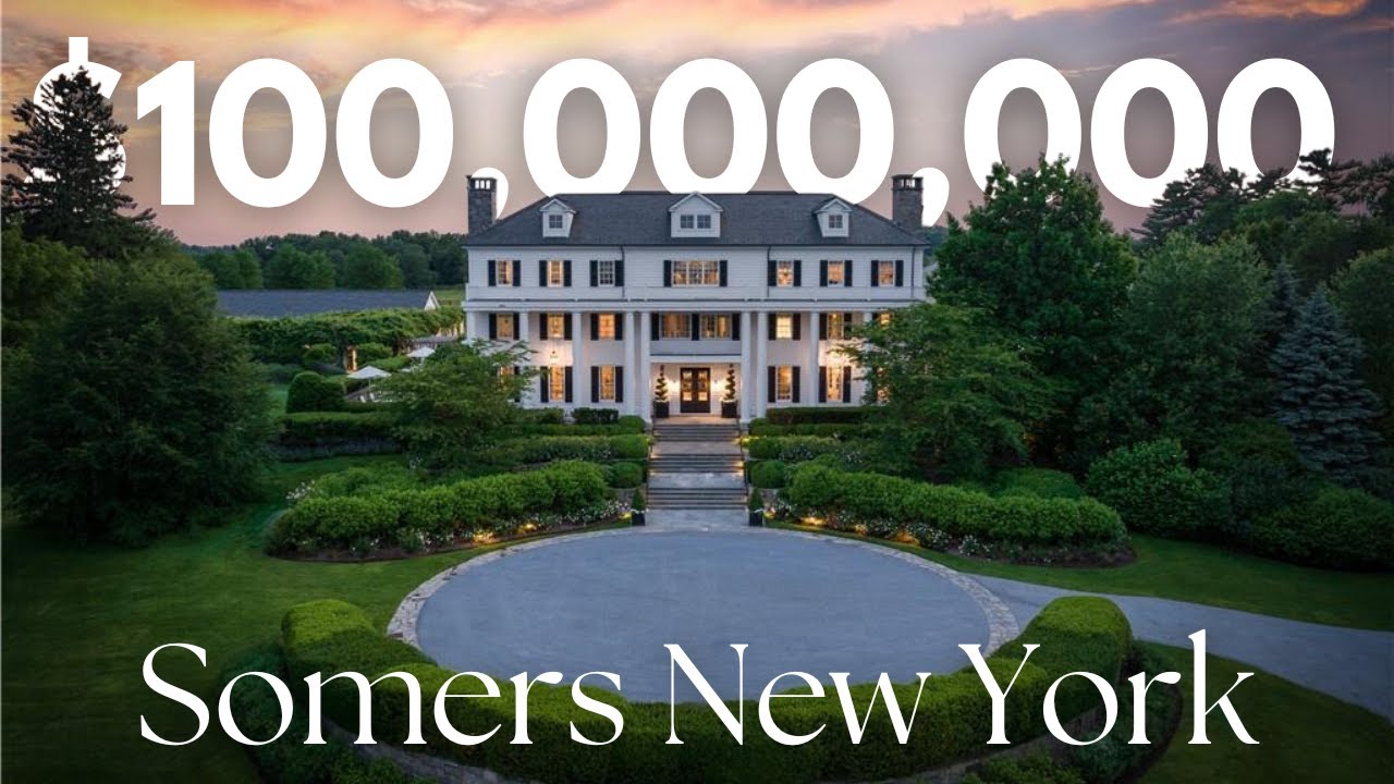 Inside $100,000,000 Million Dollar Residence in Somerse New York | 24,000 SqFt 740 Acres