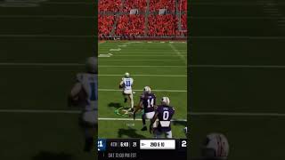 75 yard run to tie the game in the 4th quarter #collegefootball25