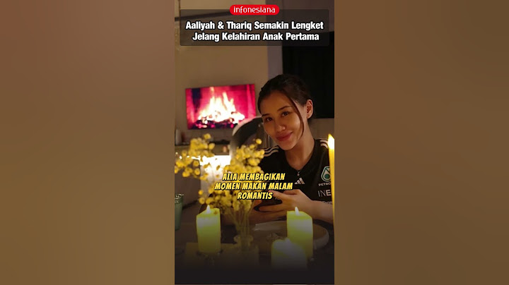 Aaliyah & Thariq Semakin Lengket Jelang Kelahiran Anak Pertama #aaliyah #thariqhalilintar