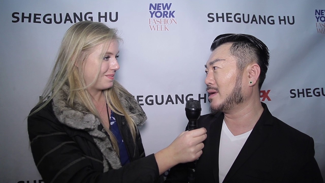 Sheguang Hu Fall 2017 Runway and Interview at NYFW