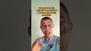 Hoje meu "eu" do passado toma melhores decisões por causa disso. Inscreva-se no canal.👍✍️