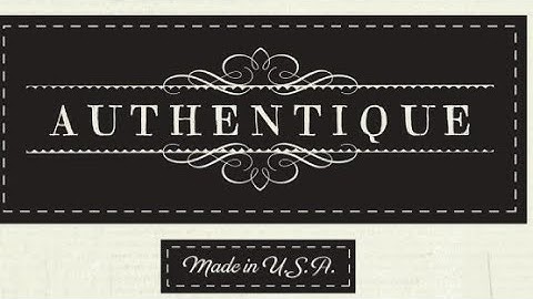 Authentique Desk Calendar