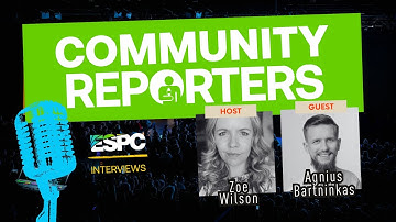 [ESPC25 Reporters] Zoe Wilson interviews Agnius Bartninkas