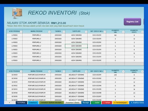 Video: Cara Membuat Inventori Syarikat