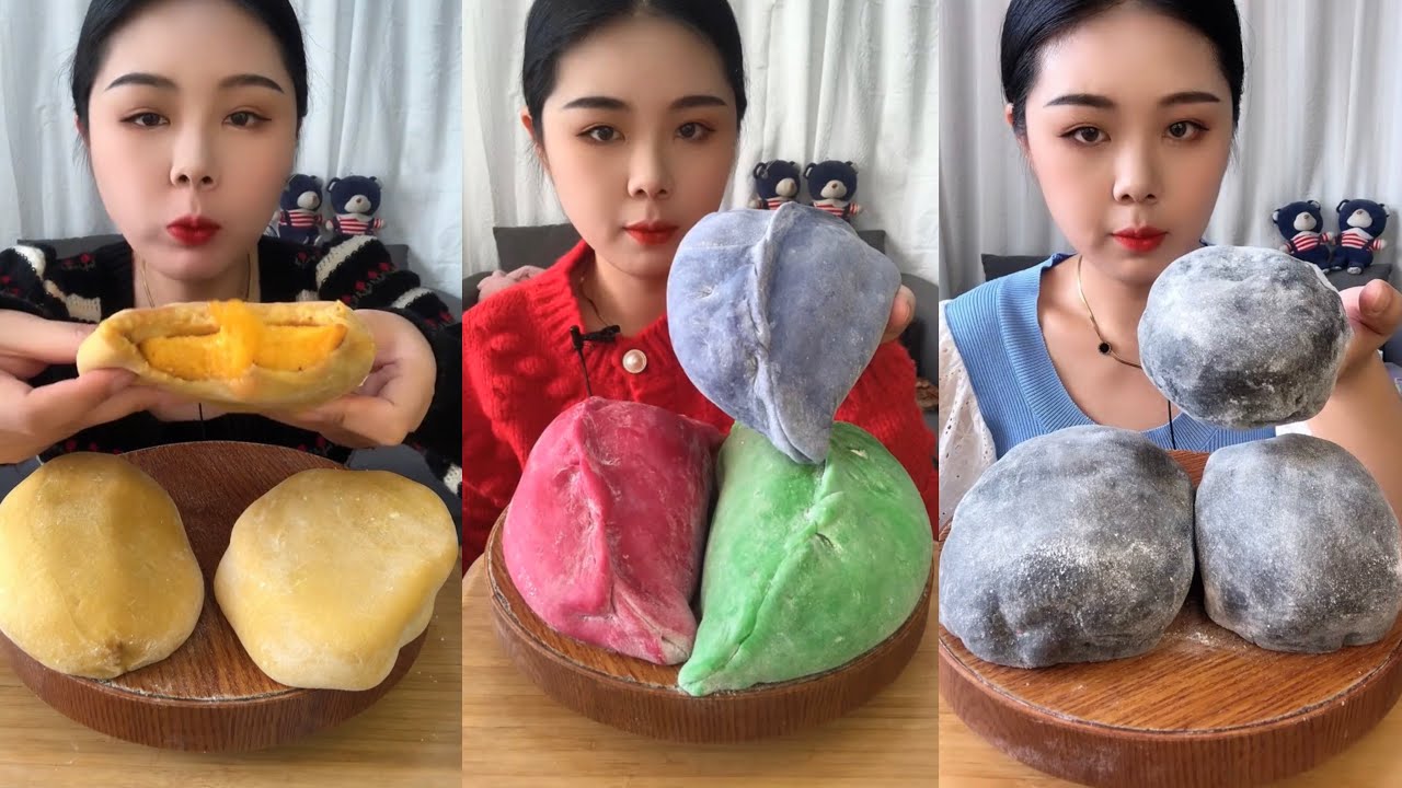 水果雪媚娘 fruit mochi ASMR