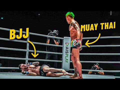 When A MUAY THAI Monster Moves To MMA 🔥 😵 Yodkaikaew vs. Alex Schild