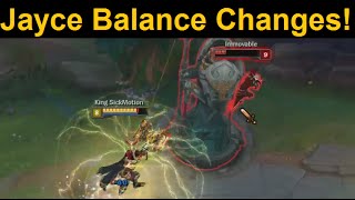 Big Jayce Balance Changes - Highlight Clips Pawnces New Old Website
