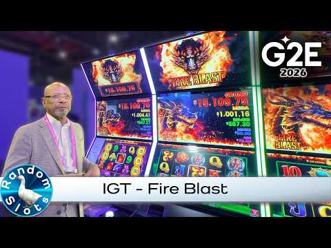 #G2E2026, IGT, Fire Blast, Slot Machine Preview