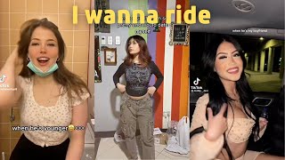 I wanna ride (sped up) 🧸 Tiktok Compilation / @lovelytiktok.