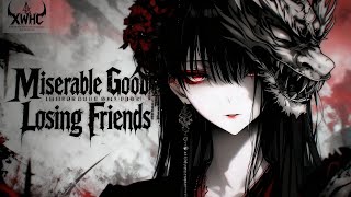 Losing Friends - Miserable Goodbye [lyric v cover][Emotional metalcore]