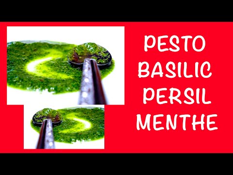 Vidéo: Comment Faire Du Pesto à La Menthe