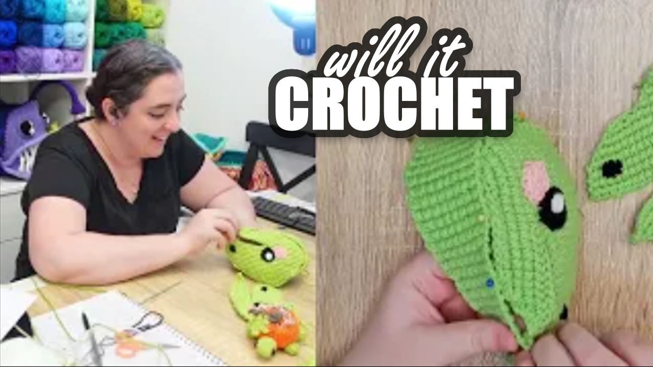 Can you crochet a dinosaur from a sewing pattern?