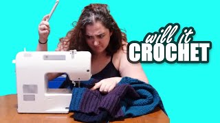 Can you crochet a sewing pattern?