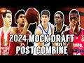 2024 nba mock draft post combine reaction