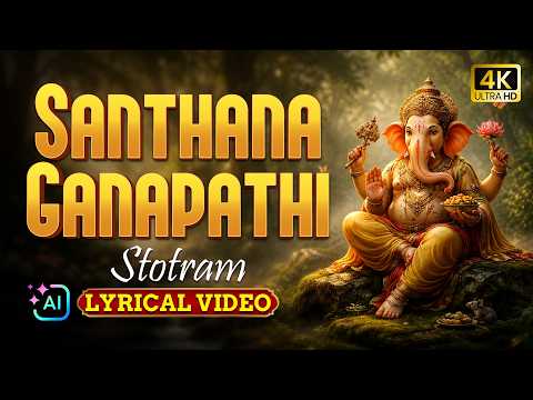 Santhana Ganapathi Stotram | Powerful Ganesha Chants for Fertility and Blessings | T. S. Ranganathan