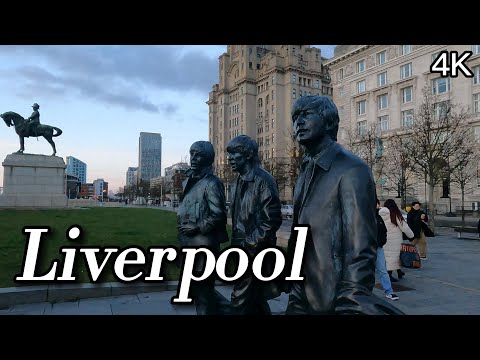 Liverpool England walking tour in 2023