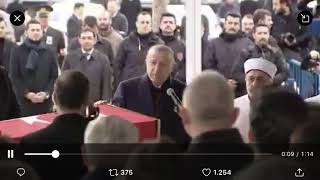 Erdoğan şehit cenazesinde konuştu: şehitler tepesi boş kalmayacak