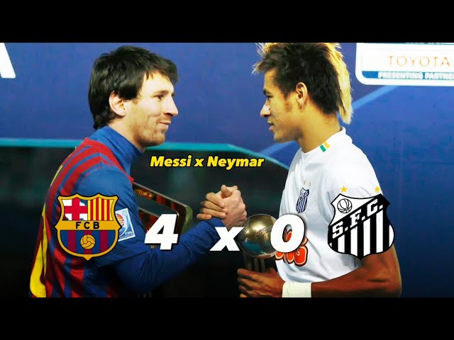 Barcelona 4 x 0 Santos (Messi x Neymar) ○ 2011 Club World Cup Final  Extended Goals & Highlights HD 