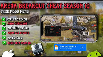 [S10 FREE] Season 10 Arena breakouts Cheats Mod Menu Andorid No Root/ios | Anti Van Cheat Mod Menu |