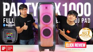 JBL Partybox1000 ลำโพงบลูทูธปาร์ตี้รุ่นใหญ่ 1,100วัตต์ เสียงดังเบสหนัก!!  | Audiocity Review EP 208