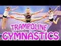 Trampoline Gymnastics! (Haschak Sisters)