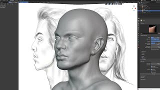 Character Head Sculpting in Blender 2.9