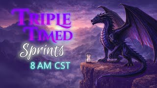 ⏳⌚Triple Timed Sprints: 3×60 Focus Sessions // 8 am CST // 17 February 2026
