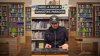 Jelly Roll - Need A Favor x Coolio - Gangsta's Paradise ( PREPMODE Mashup ) using a Pioneer DDJ FLX4