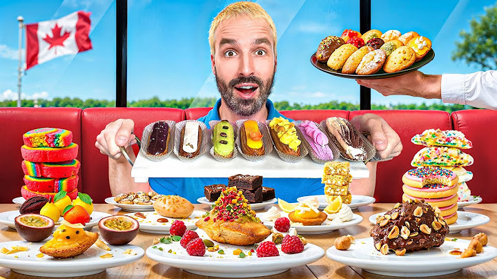I test and rate these ESSENTIAL MONTREAL DESSERTS - I'm SHOCKED!