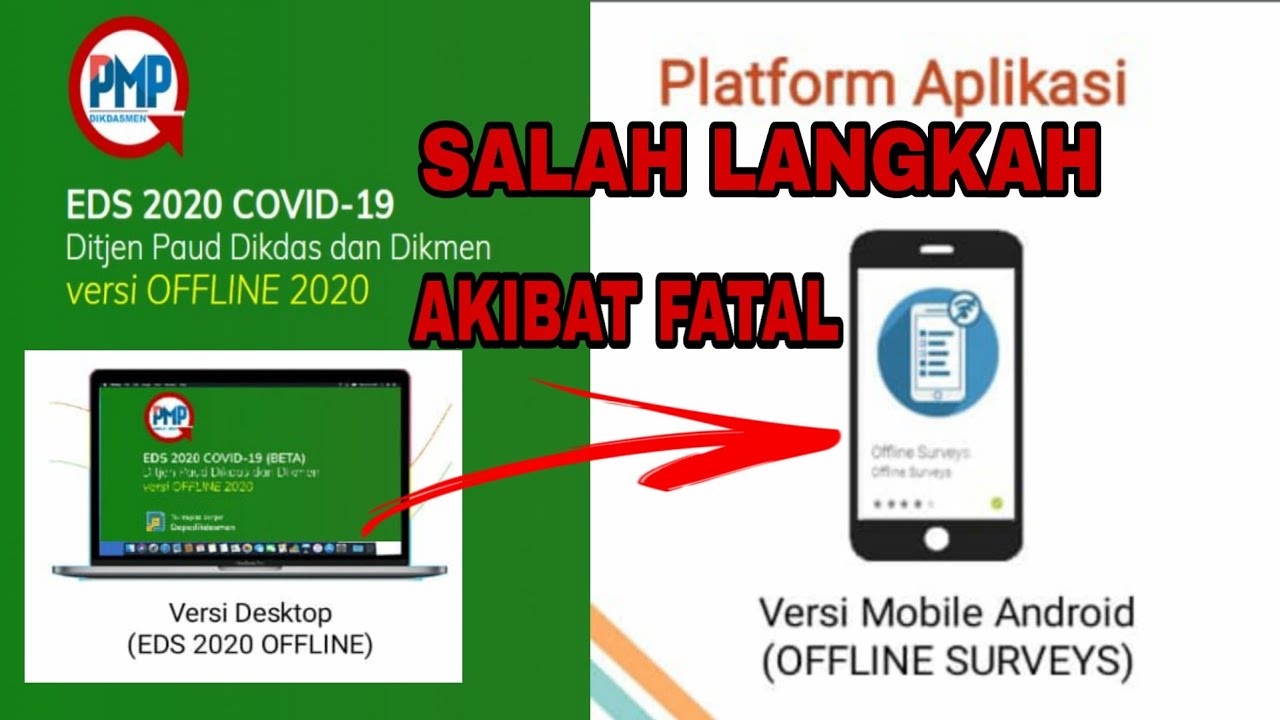 CARA MENGISI EDS 2020 MENGGUNAKAN APLIKASI OFFLINE SERVEYS 