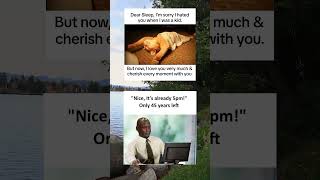 Now I'm love sleeping 😂 #memes