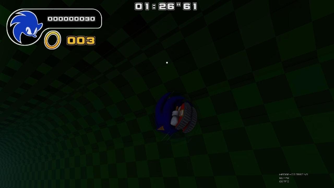 Roblox: Testando o Sonic.