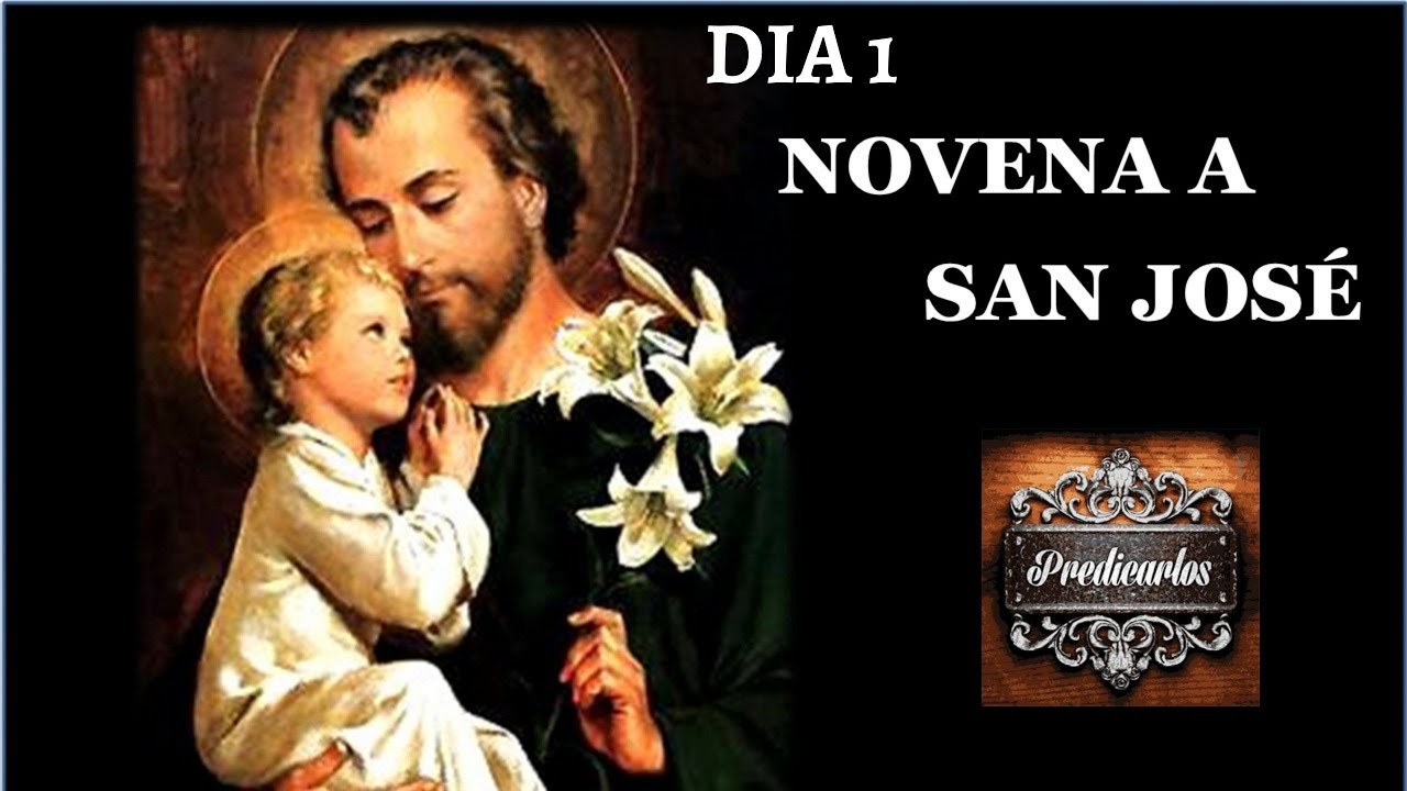 Novena a San José Día 1 YouTube