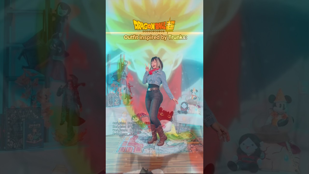 Future TRUNKS aesthetic ACTIVATED 😳 #anime #cosplay