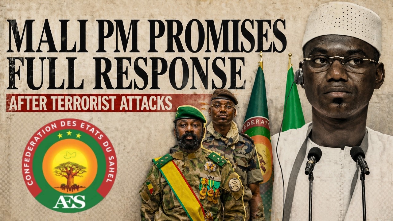 ⁣AES: Mali Prime Minister says Army Will Deliver Full Response!