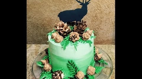 Pinecone Cake / Cake Decorating