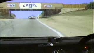 IMSA GTP, Laguna Seca 1987 - Bob Wollek OnBoard