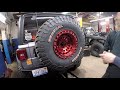 Rusty's Off-Road Tire Carrier for JL Wrangler