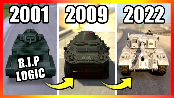 Evolution of TANKS LOGIC in GTA Games (2001-2022)