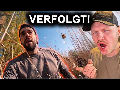 HE CHASES VANDALS THROUGH A FIELD AND CONFRONTS THEM!