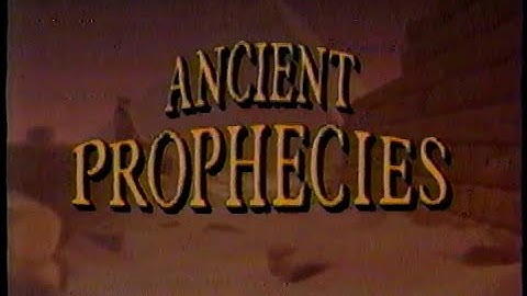 1994 Ancient Prophecies on NBC KSDK 5 With Original Commercials