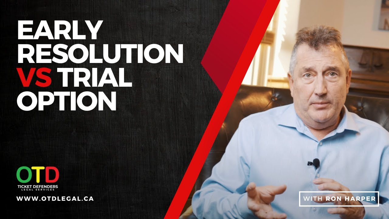 Early Resolution EARLY RESOLUTION VS TRIAL OPTION - YouTube