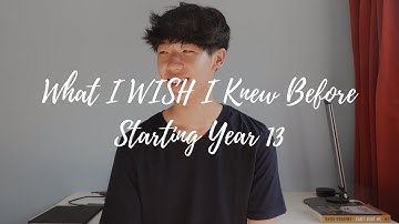 What I WISH I Knew Before Starting Year 13 // Sixth Form & A-Level