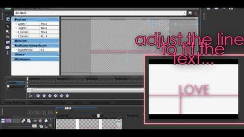 Sony Vegas // ((xPurplexMuffinx)) Text Effect