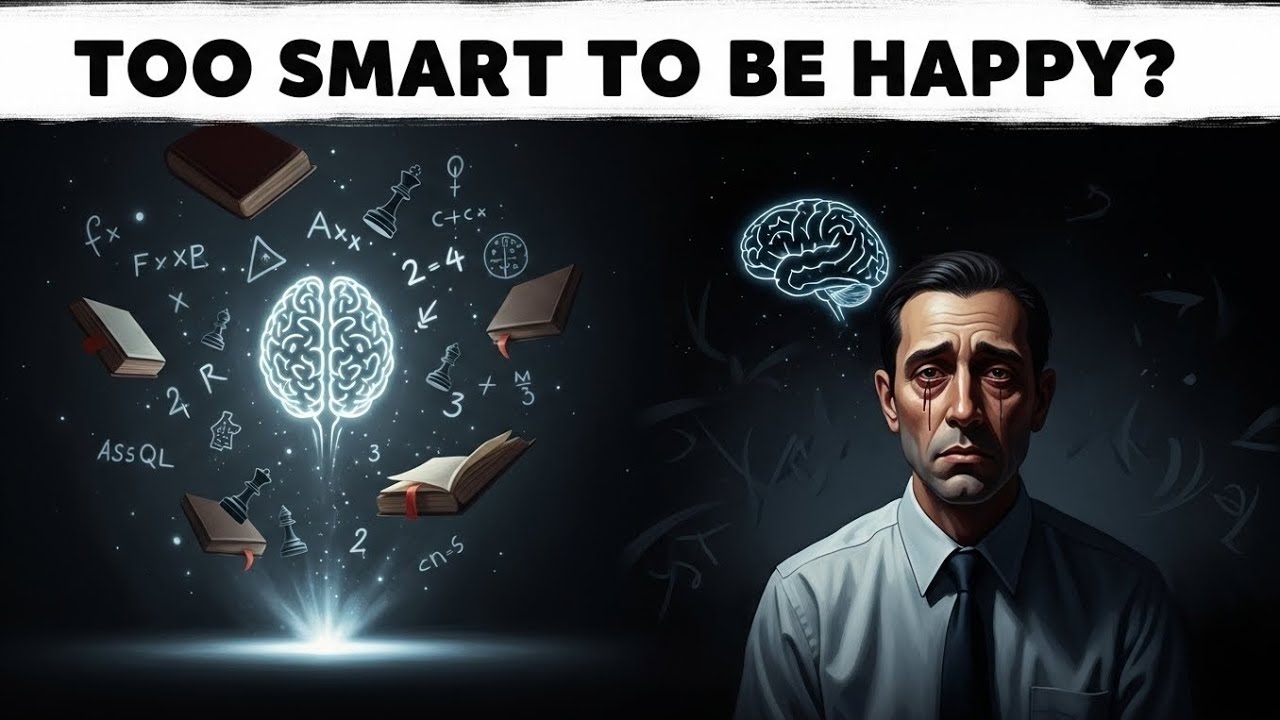 Why Smart People Are Often Unhappy - The Psychology No One Talks About