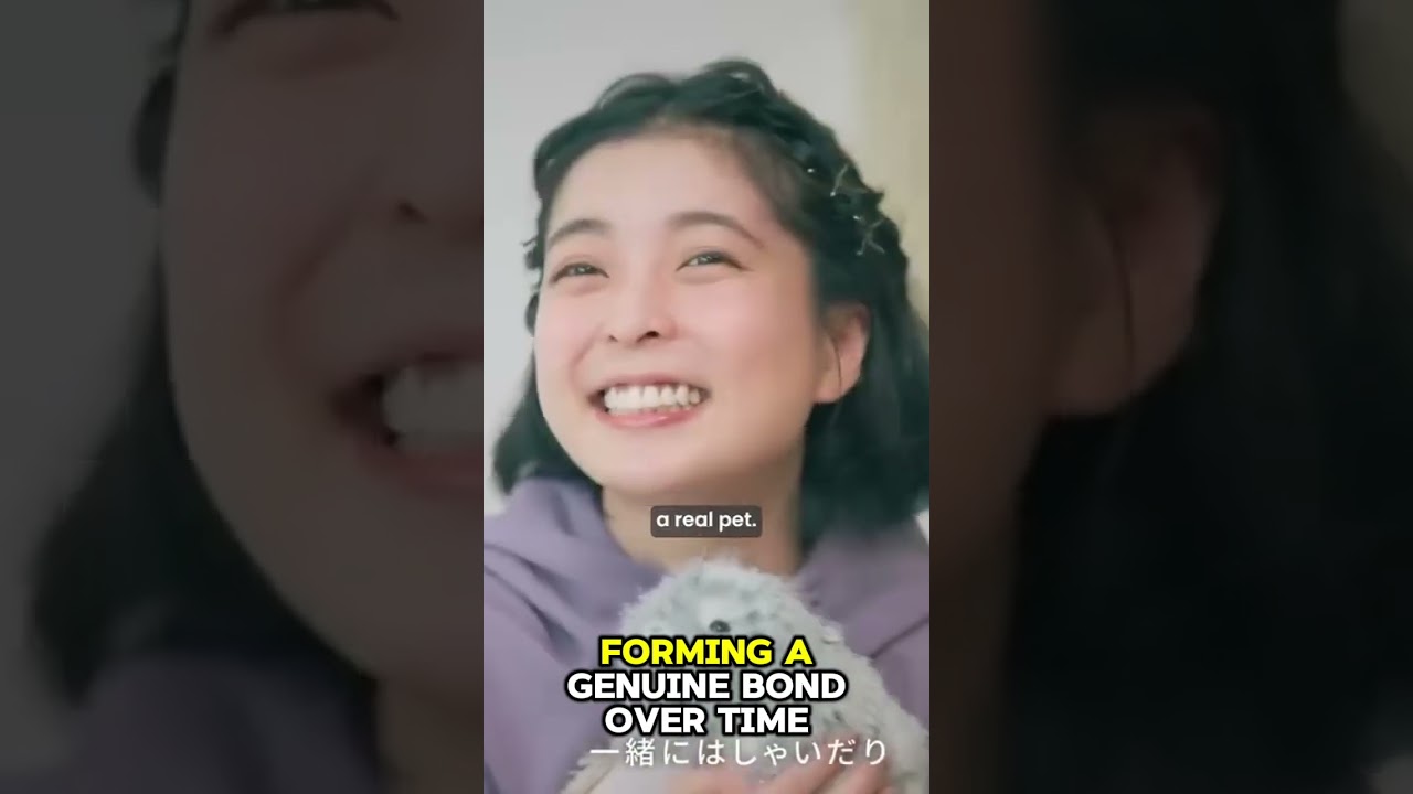 Mofflin,  innovative AI pet that responds to touch and voice! 