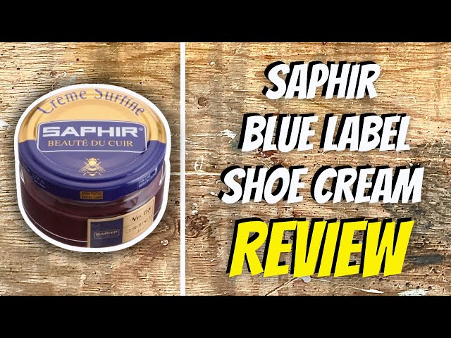 Saphir Cream Polish  SAPHIR BEAUTÉ DU CUIR - Review 