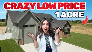 INSIDE an AFFORDABLE New Home Near Boise with RV BAY & ACREAGE