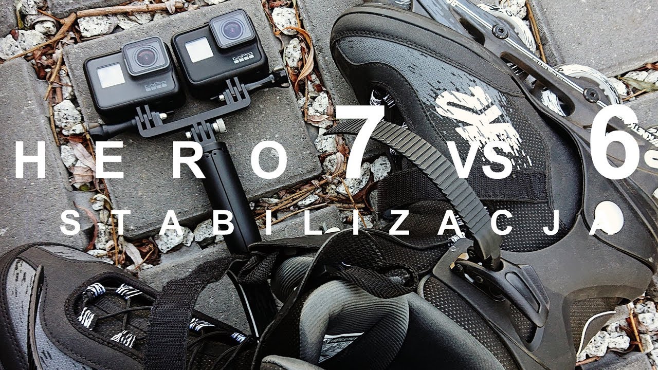 GoPro 7 BLACK vs GoPro 6 BLACK | STABILIZACJA | PORÓWNANIE | PL