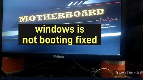 how to fix biostar motherboard stuck on logo not booting